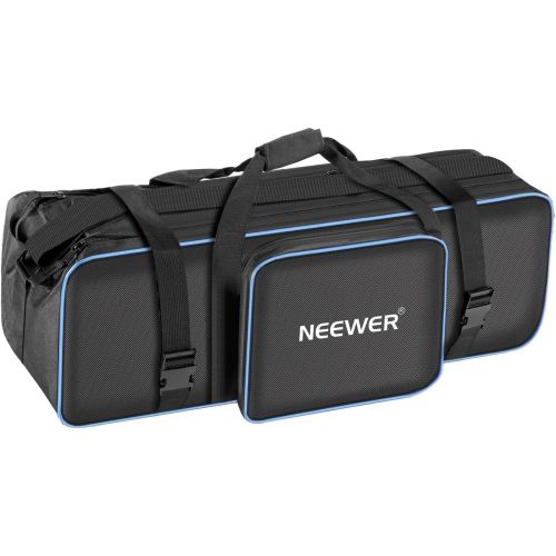 니워 [아마존베스트]Neewer Photo Studio Equipment 30x10x10/77x25x25cm Centimeters Large Carrying Case with Strap for Tripod, Light Stand, Photo Lighting Bundle Kit, Padded Compartments, Big Cushion St