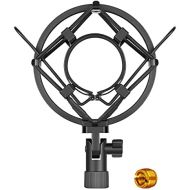 [아마존베스트]Neewer Black Universal Microphone Shock Mount Holder Clip Anti Vibration Suspension High Isolation, Bearable Load 3kg/ 106oz