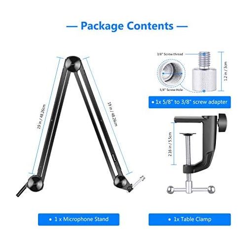 니워 [아마존베스트]Neewer Professional Microphone Stand