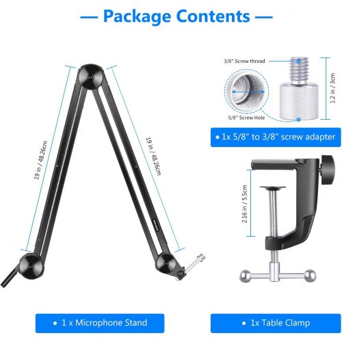 니워 [아마존베스트]Neewer Professional Microphone Stand