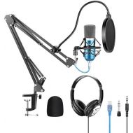 [아마존베스트]Neewer Professional Adjustable Foldable Microphone Stand Microphone Set