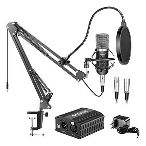 니워 [아마존베스트]Neewer NW-700 Professional Studio Broadcasting & Recording Condenser Microphone Kit