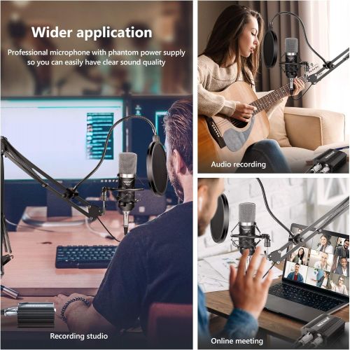 니워 [아마존베스트]Neewer NW-700 Professional Studio Broadcasting & Recording Condenser Microphone Kit