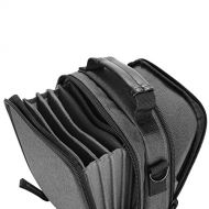 Neewer Camera Lens Filter Pouch Case with Shoulder Strap, Made of Solid Canvas for 6 Piece 100x100mm or 100x150mm Square or Rectangular Filters