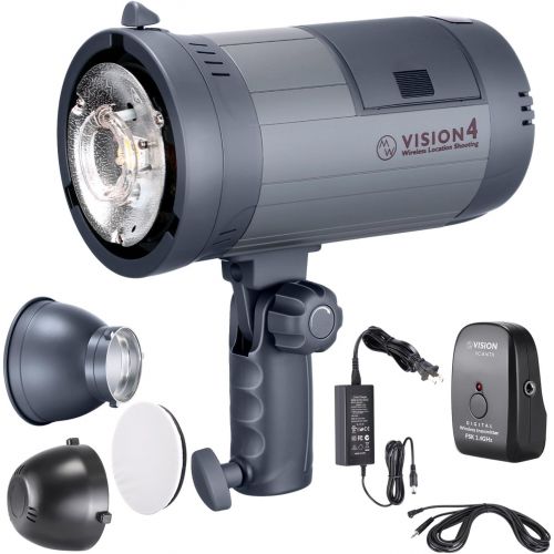 니워 Neewer Vision 4 Li-ion Battery Powered Outdoor Studio Flash Strobe (700 Full Power flashes with 2.4G System, Trigger included), Bowens Mount with Octagonal Softbox Kit for Video Lo