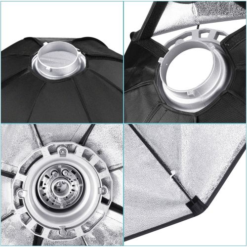 니워 Neewer 55140cm Beehive Octagon Umbrella Speedlite Softbox for Nikon, Canon, Sony, Pentax, Olympus, Panasonic Lumix Flash Light, with Bowens Mount