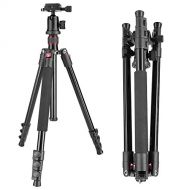 Neewer Alluminum Alloy 62/158cm Camera Tripod with 360 Degree Ball Head, 1/4 Quick Shoe Plate, Bag for DSLR Camera, Video Camcorder, Load up to 17.6lbs/8kg