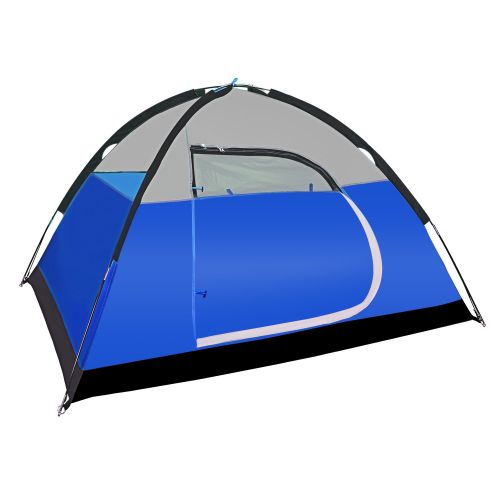 니워 Neewer Backpacking Tents Outdoor Sports Tent - Compact Lightweight 2 to 3 person Pop-up Shelter for Camping Hiking Beach Park Mountain Area with Zippered Carrying Bag, 83x59x47 inc