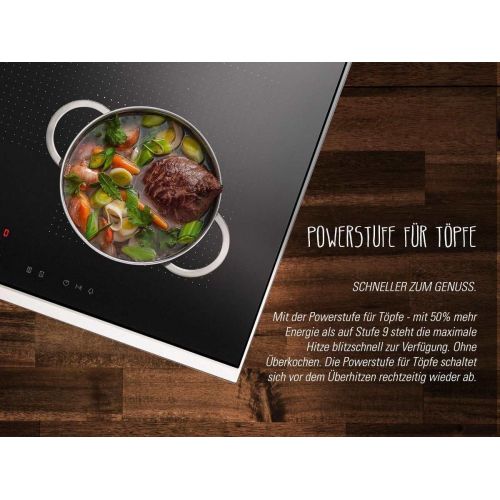  [아마존베스트]Neff TBD1676N / T16BD76N0 / Self-sufficient Hob / Conventional / 60 cm / Touch Control / Dual Circuit