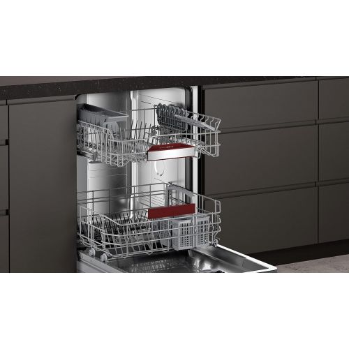  [아마존베스트]NEFF S145HAS29E Dishwasher Partially Integrated Stainless Steel Width 60 cm