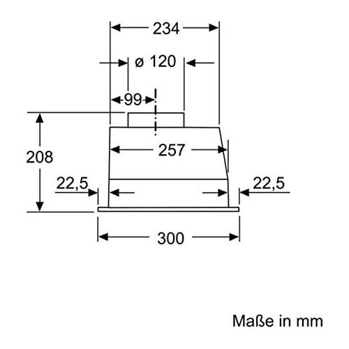  [아마존베스트]Neff D51NAA1C0 Fan Module N30 / 53 cm / Extractor or Recirculation / Energy Efficiency D / Anthracite