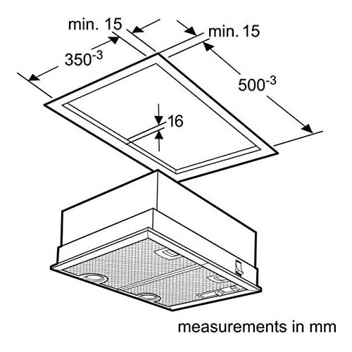  [아마존베스트]Neff D5655X1 Cooker Hood Fan Module