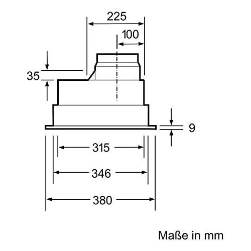  [아마존베스트]Neff D5655X1 Cooker Hood Fan Module