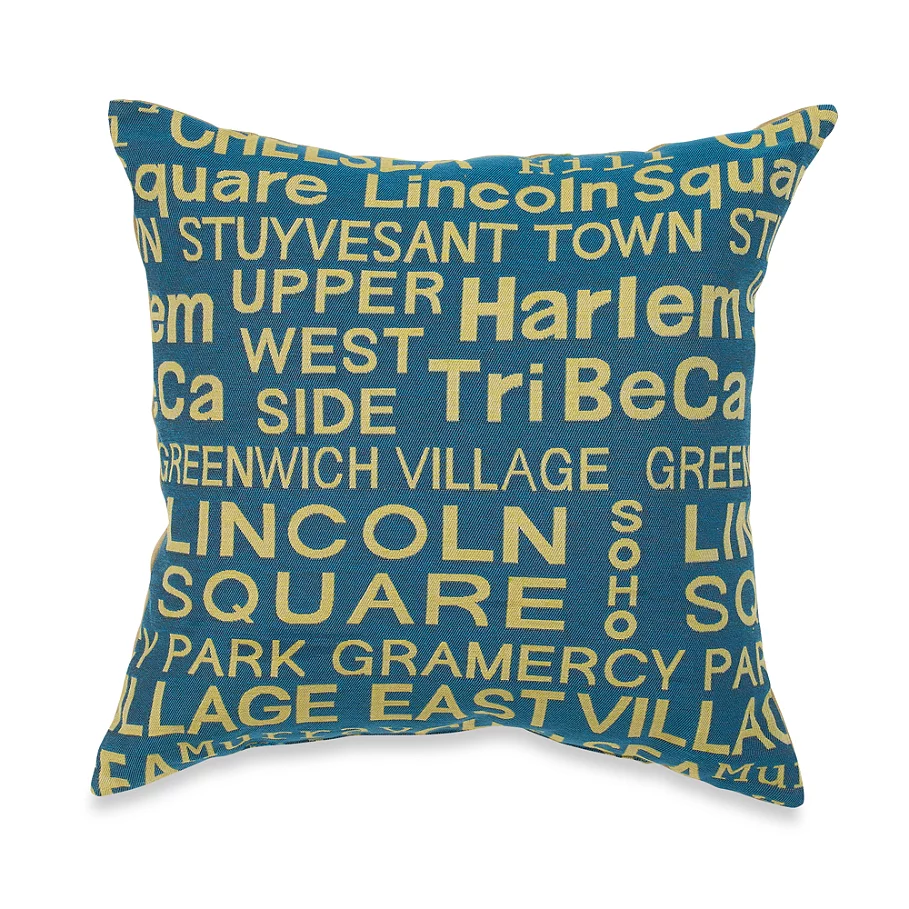 Neighborhood Hudson Throw Pillow