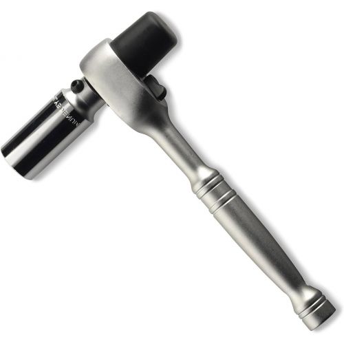  [아마존베스트]NEIKO 03029A 1/2 Scaffold Ratchet Wrench | Cr-V Steel | 36 Tooth Hammer Tip Head | Includes 7/8” 6 Point Deep Socket | 9.5” Length