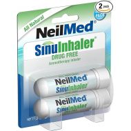 NeilMed SinuInhaler Natural Non Medicated Aromatherapy Inhaler (Bonus Pack) 2 Count (Pack of 1)