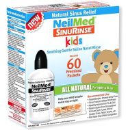 NeilMed Pharmaceuticals - Sinus Rinse Kids All Natural Kit - 60 Premixed Packets