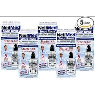 NeilMed Sinus Rinse Starter Kit With 5 Packets (Pack of 5)