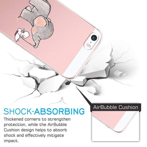  Neivi Compatible Case for iphone5/5s CoverSlim Marble Soft Silicone TPU Protective