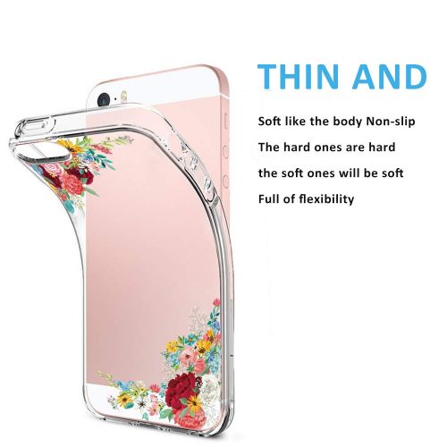  Neivi Compatible Case for iphone5/5s CoverSlim Marble Soft Silicone TPU Protective