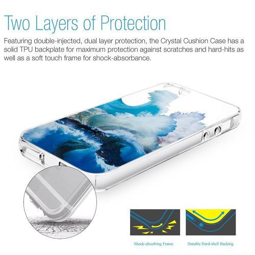  Neivi Compatible Case for iphone5/5s CoverSlim Marble Soft Silicone TPU Protective