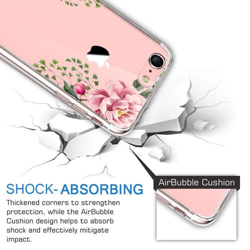  Neivi Case Compatible with iphone7 Cover Slim Flamingo Soft Silicone TPU Protective