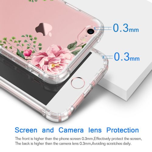  Neivi Case Compatible with iphone7 Cover Slim Flamingo Soft Silicone TPU Protective