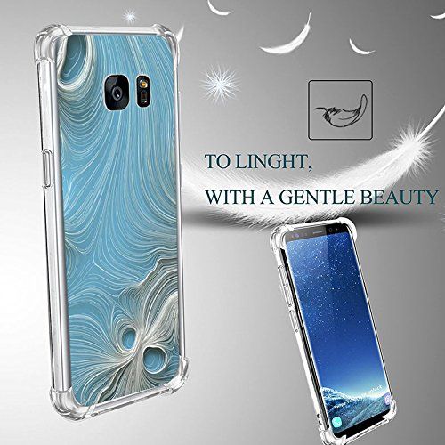  Neivi Case Compatible Phone for Samsung Galaxy S7 Replacement for Ultra Slim Protective Clear Soft TPU Reinforced Corners