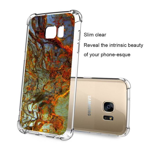  Neivi Case Compatible Phone for Samsung Galaxy S7 Replacement for Ultra Slim Protective Clear Soft TPU Reinforced Corners