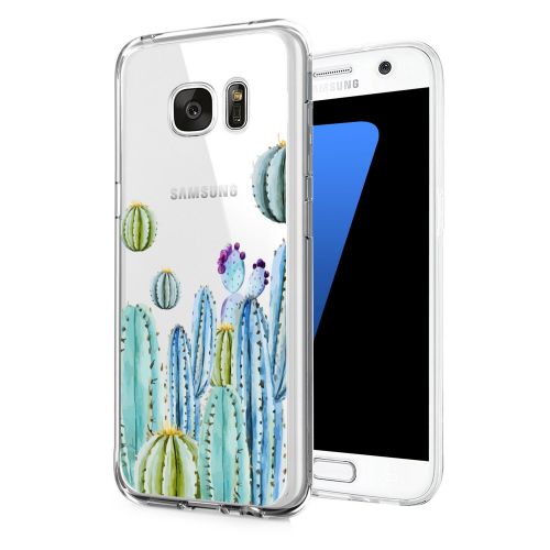  Neivi Case Compatible with Galaxy S6 Case Cover Slim Clear Design Reinforced TPU