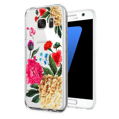  Neivi Case Compatible with Galaxy S6 Case Cover Slim Clear Design Reinforced TPU