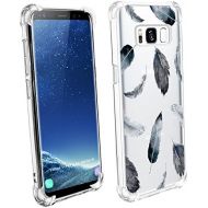 Neivi Case Compatible with Samsung Galaxy S8 Case Cover Reinforced Corners TPU Cover