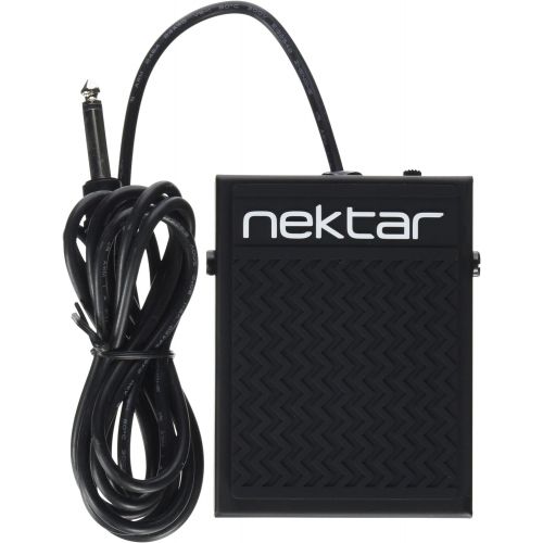  [아마존베스트]Nektar NP-1 Metal Foot Switch/Sustain Pedal, 3.07 x 1.77 x 6.81 inches