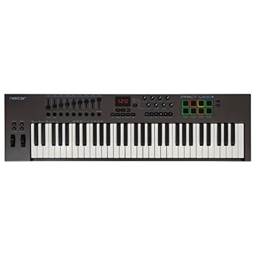  [아마존베스트]Nektar Impact LX61 + USB MIDI controller keyboard with DAW integration & RockJam xfinity double-braced pre highly parameterable keyboard stand assembled with locking tabs