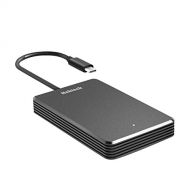 [Certified] Nekteck 480GB Thunderbolt 3 SSD NVME Hard Drive, External Hard Disk Speed Up to 2300 MBs Read (Not Compatible with USB-C)