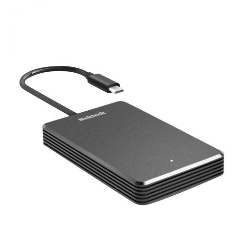  [Certified] Nekteck 480GB Thunderbolt 3 SSD NVME Hard Drive, External Hard Disk Speed Up to 2300 MBs Read (Not Compatible with USB-C)