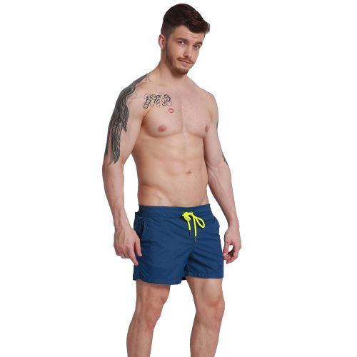  Neleus Mens Dry Fit Performance Short with Pockets