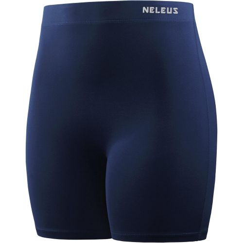  Neleus Womens 4 Running Short 3 Pack High Waist Yoga Shorts