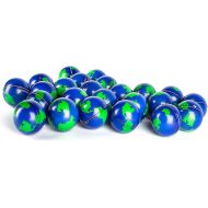 Neliblu Bulk Lot of 2 Dozen World Stress Balls Earth Stress Relief Toys Therapeutic Educational Balls 24 Globe Squeeze 2  Stress Balls
