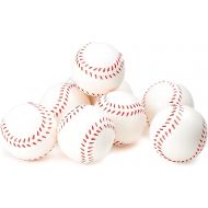 Neliblu Baseball Sports Themed 2.5-Inch Foam Squeeze Balls for Stress Relief, Baseball Sport Stress Balls - Baseball Party Favors and Decoration - Bulk 1 Dozen