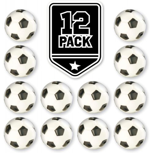  Neliblu Soccer Sports Stress Balls Bulk Pack of 12 Relaxable 2 Stress Relief Soccer Squeeze Balls
