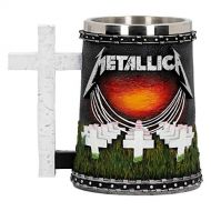 [아마존베스트]Nemesis Now Metallica-Master of Puppets Tankard, Resin, Black, 14.5cm