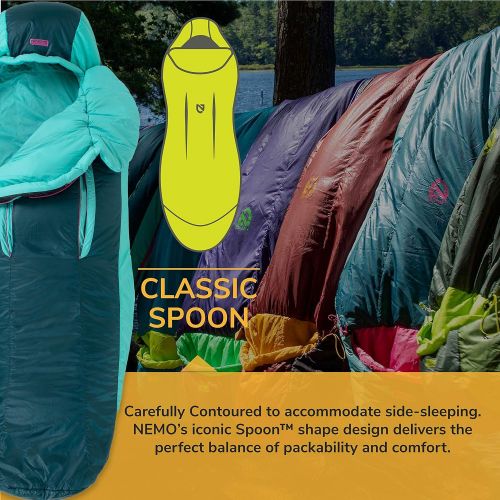  Nemo Forte Ultralight Synthetic Sleeping Bag (20 & 35 Degree) - Mens & Womens