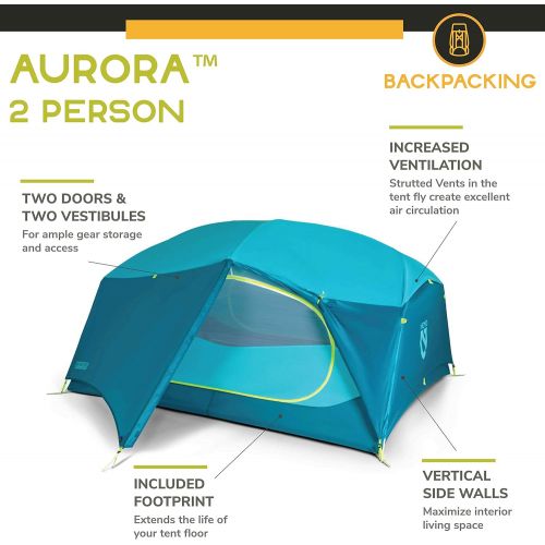  Nemo Aurora 3 Person Backpacking Tent