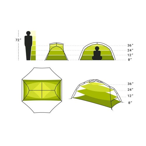  Nemo Dagger Ultralight Backpacking Tent