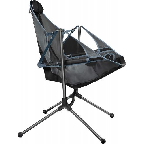  Nemo Equipment Stargaze Recliner Luxury Camping Chair, Graphite/Smoke