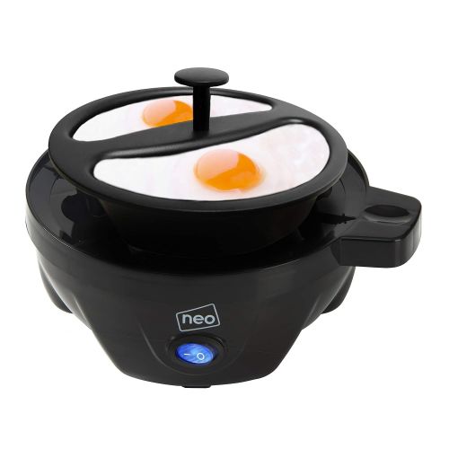  Neotechs Stainless Steel Electric Egg Boiler Cooker Poacher & Steamer Fits 7Eggs