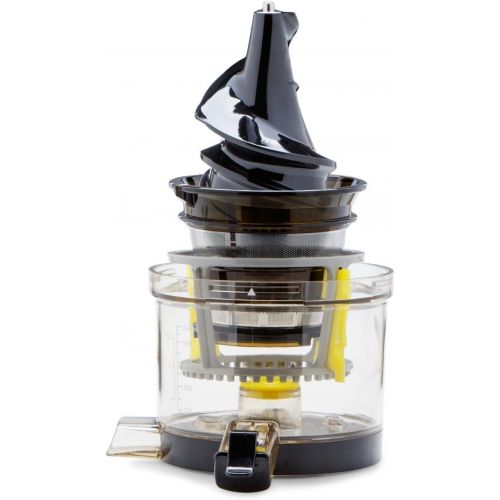  Neo XL400 - 400W Whole Slow Juicer / Edelstahl / XXL Einfuellhals - inkl Sorbet Kit und lebenslanger Garantie auf den Motor