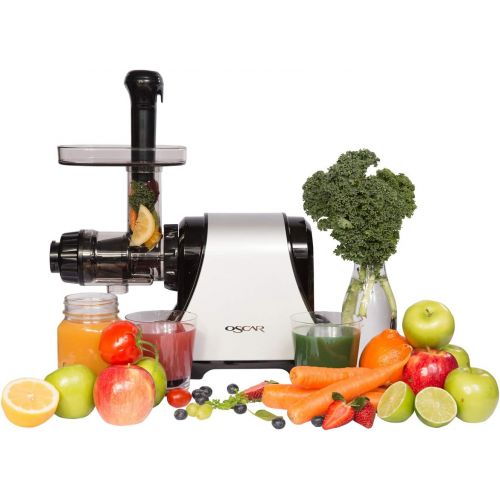  Neo DA 1200 Entsafter Slow Juicer - Horizontaler Entsafter fuer Sellerie, Weizengras, Fruechte, Gemuese - maximale Nahrstoffe, leiser Motor, Sorbet, Pasta & Dips herstellen - BPA-frei