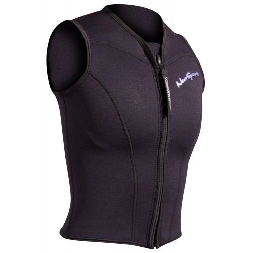  Neo-Sport NeoSport Wetsuits Womens Premium Neoprene 2.5mm Zipper Vest